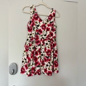 Floral mini dress